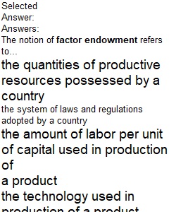 Global economics quiz 1